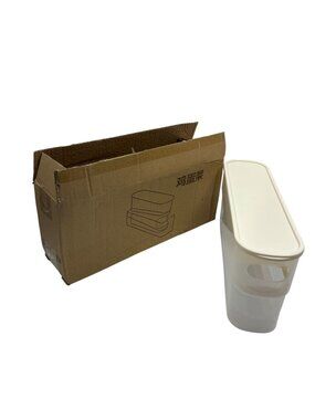 Plastic Egg Storage Container With Lid & Tilted Design For Kitchen Organizing